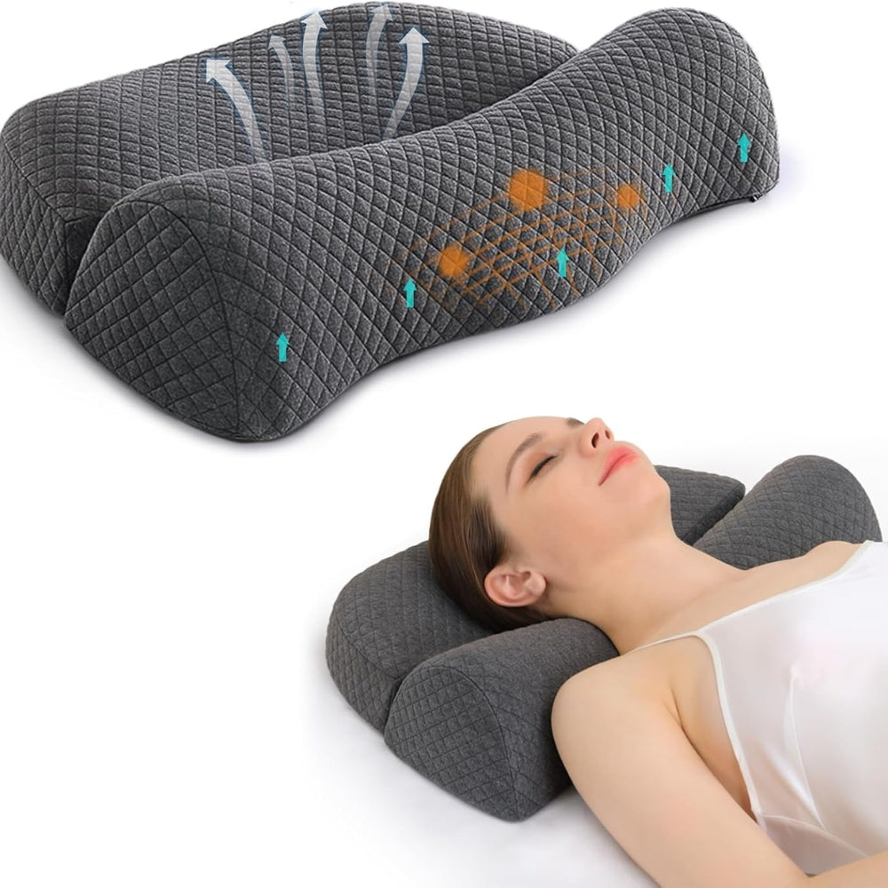 Cervical Pillow Memory Foam Contour Pillow Bed Pillows
