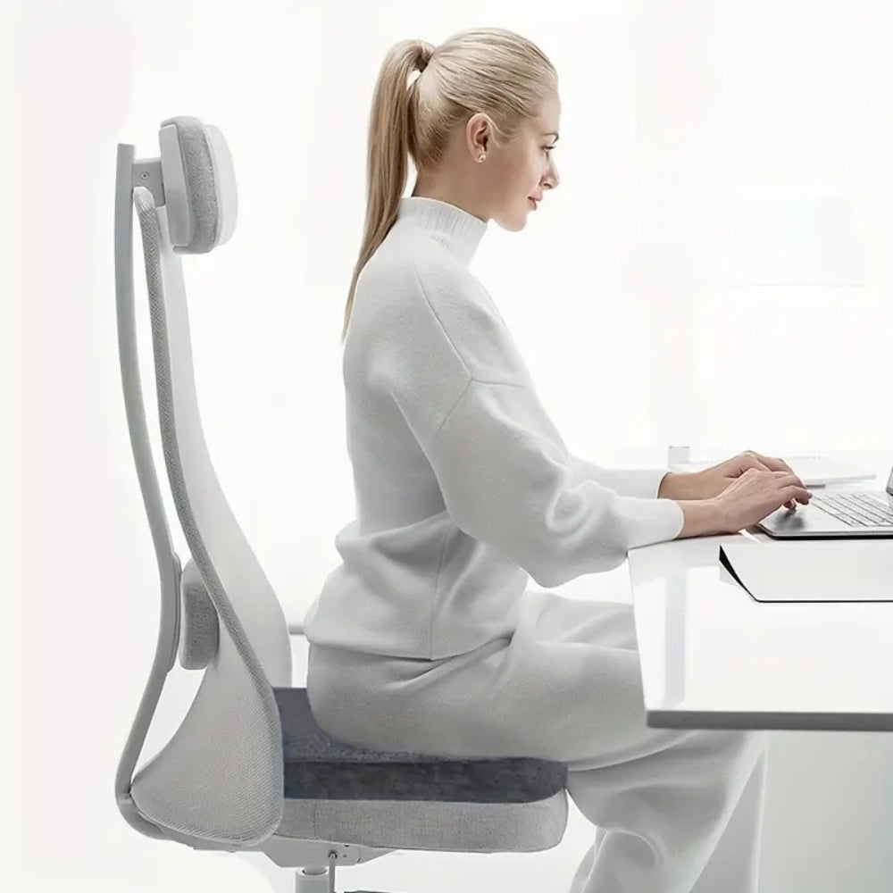 Ergonomic Memory Cotton Office Cushion A Sitting Artifact Butt Pad