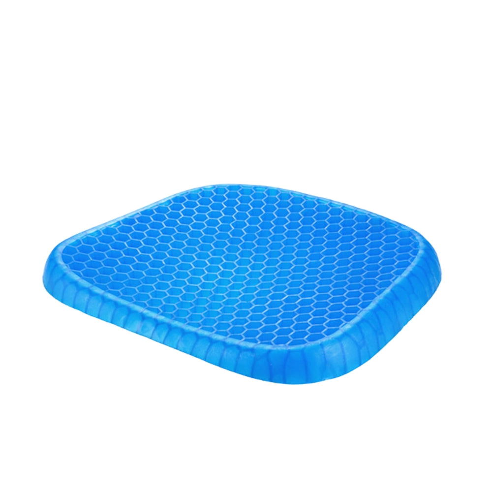 Gel Seat Cushion Breathable Honeycomb Design For Pressure Relief Back Tailbone Pain