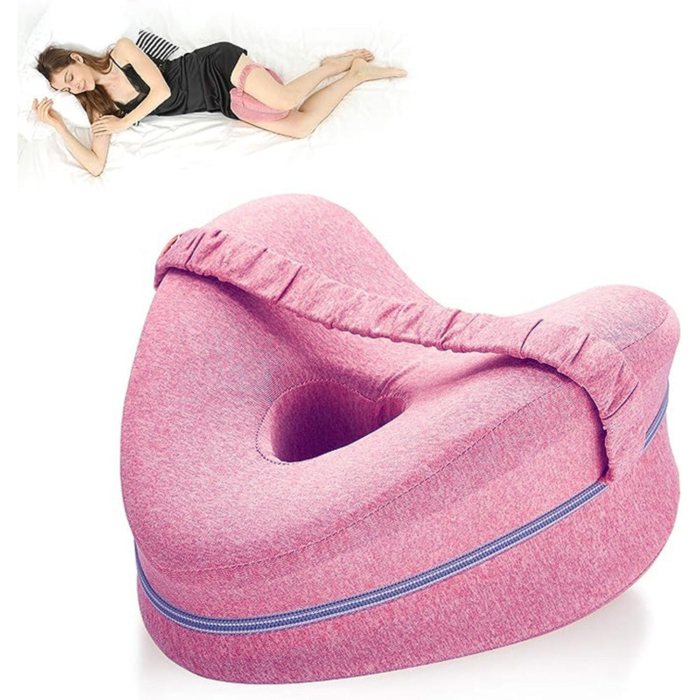 Body Memory Foam Leg Pillow for Sciatica Back and Hip Pain Relief
