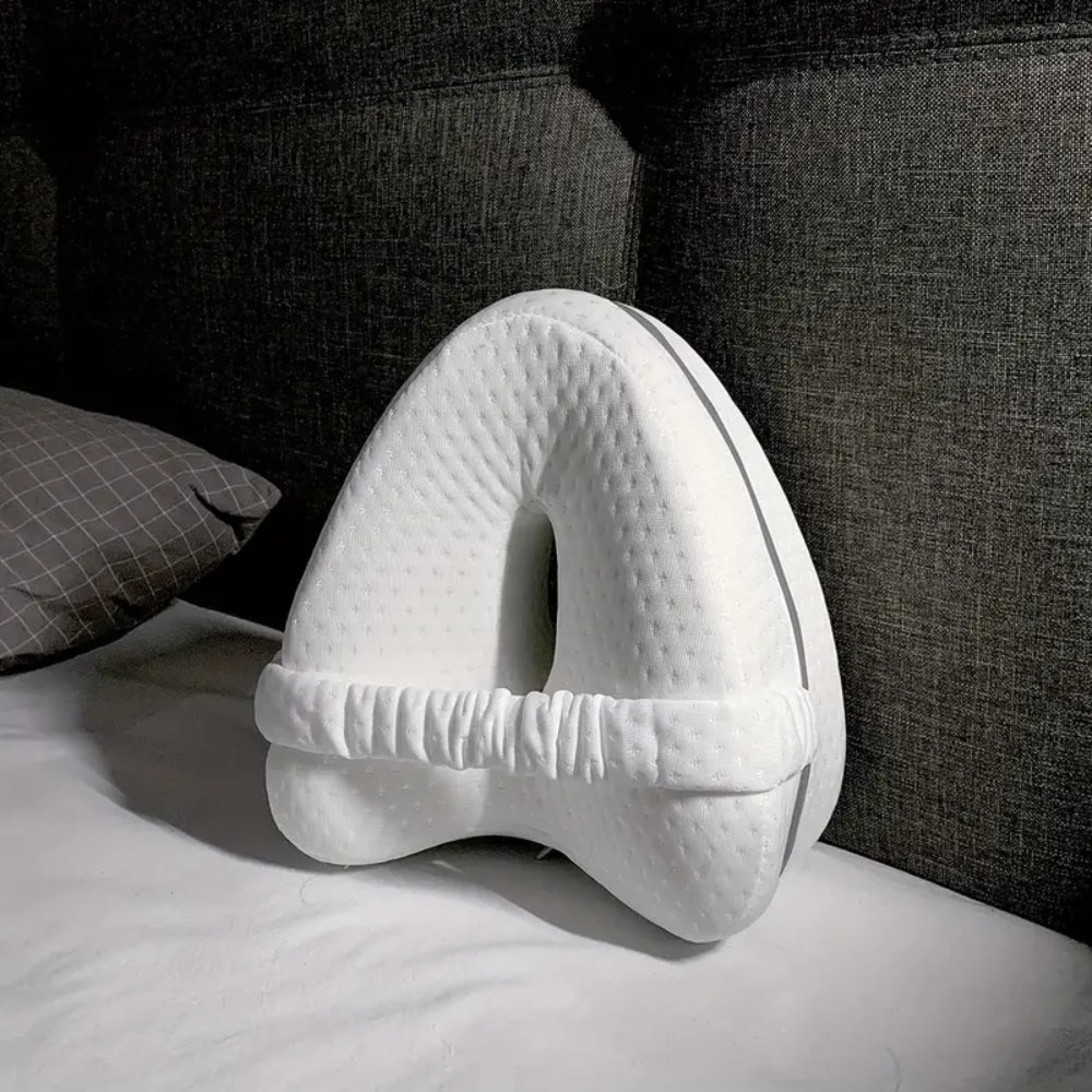 Body Memory Foam Leg Pillow for Sciatica Back and Hip Pain Relief