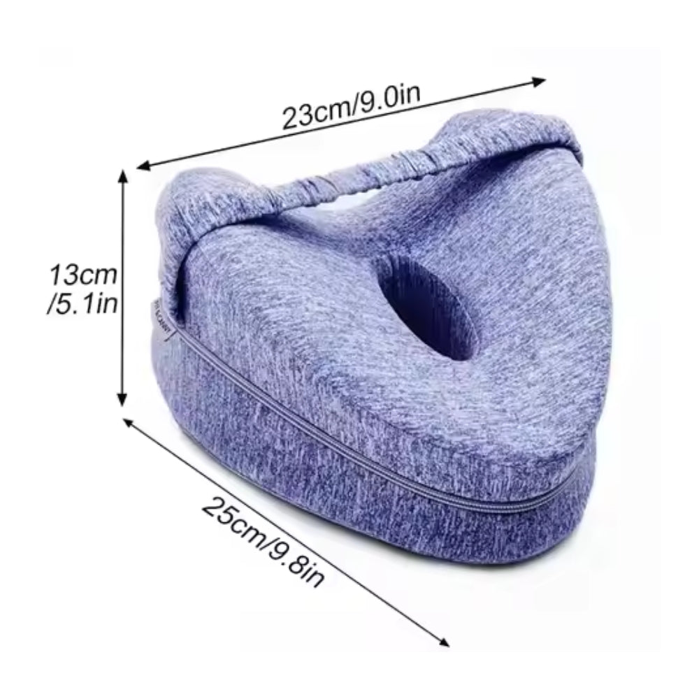 Body Memory Foam Leg Pillow for Sciatica Back and Hip Pain Relief