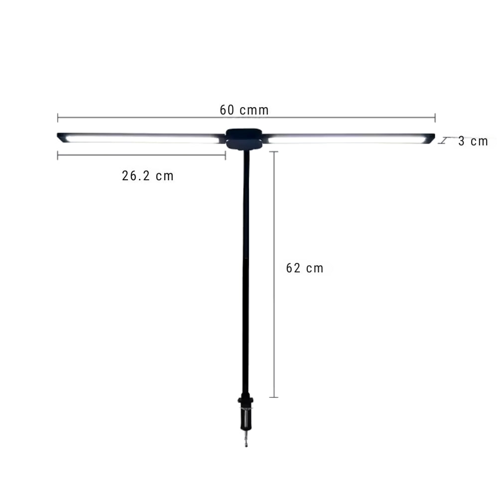 LED Desk Lamp Dimmable PC Monitor Light USB Table Lamps