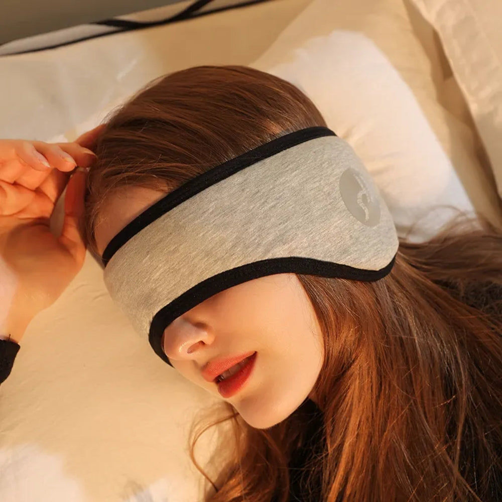 Noise Reducing Sleep Earplugs Adjustable Eye Mask Earmuffs