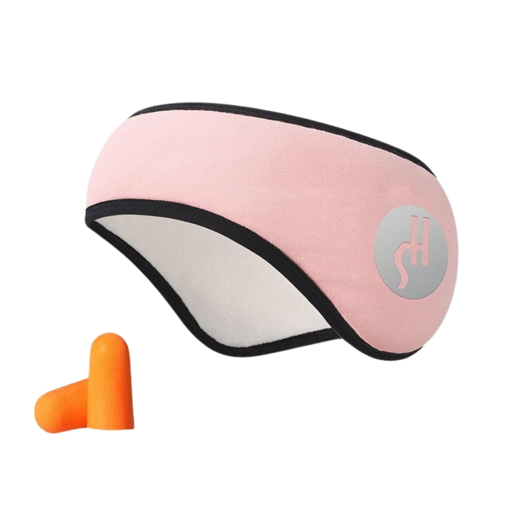 Noise Reducing Sleep Earplugs Adjustable Eye Mask Earmuffs