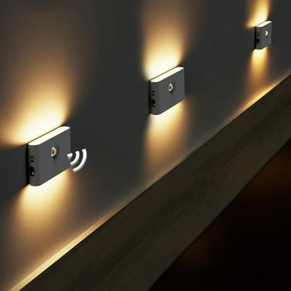 Motion Sensor Magnetic Night Light Wireless with Human Body Induction