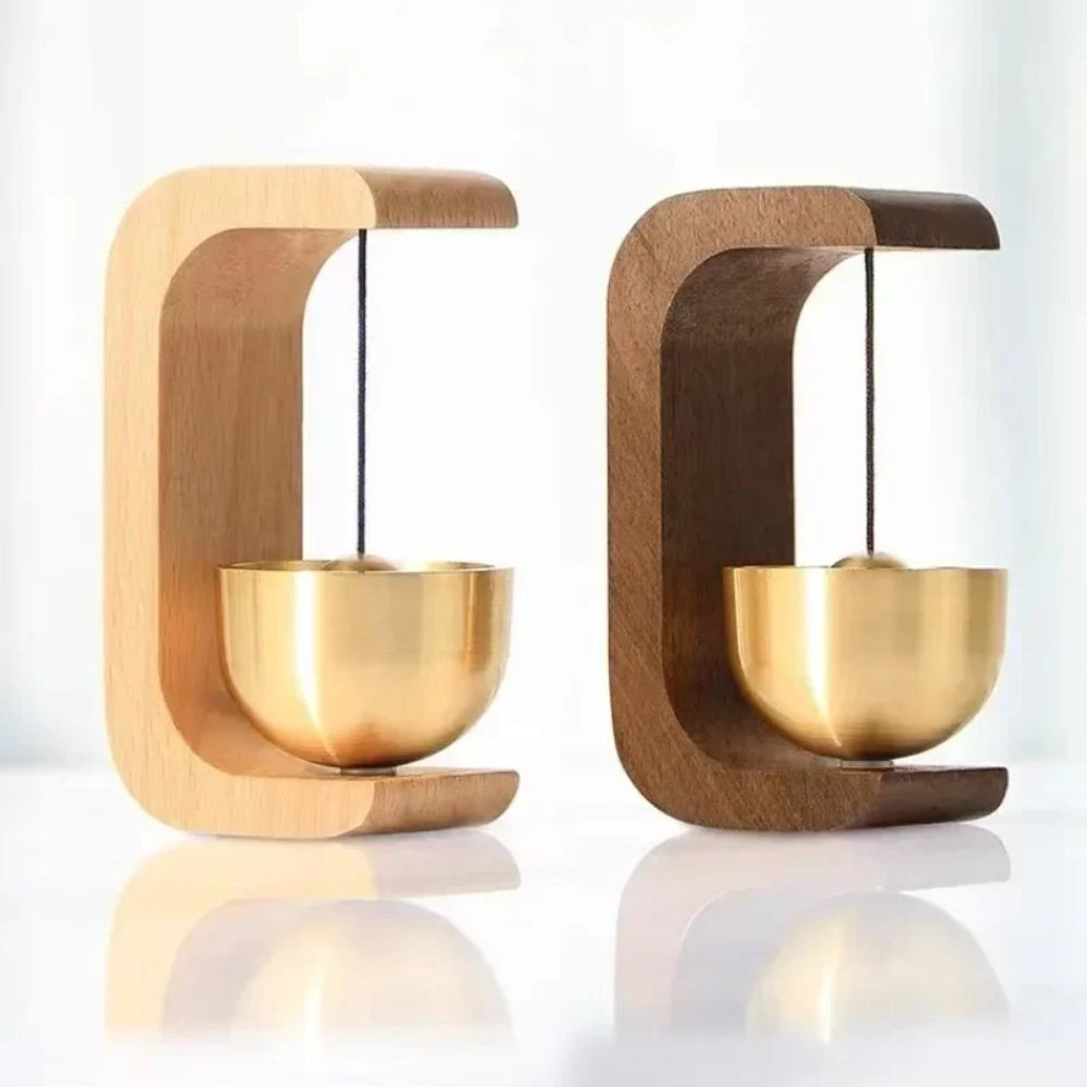 Japanese Wooden Wind Chimes Wireless Doorbell Entrance Door Bell