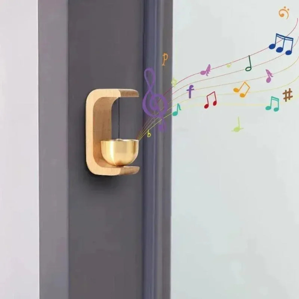 Japanese Wooden Wind Chimes Wireless Doorbell Entrance Door Bell