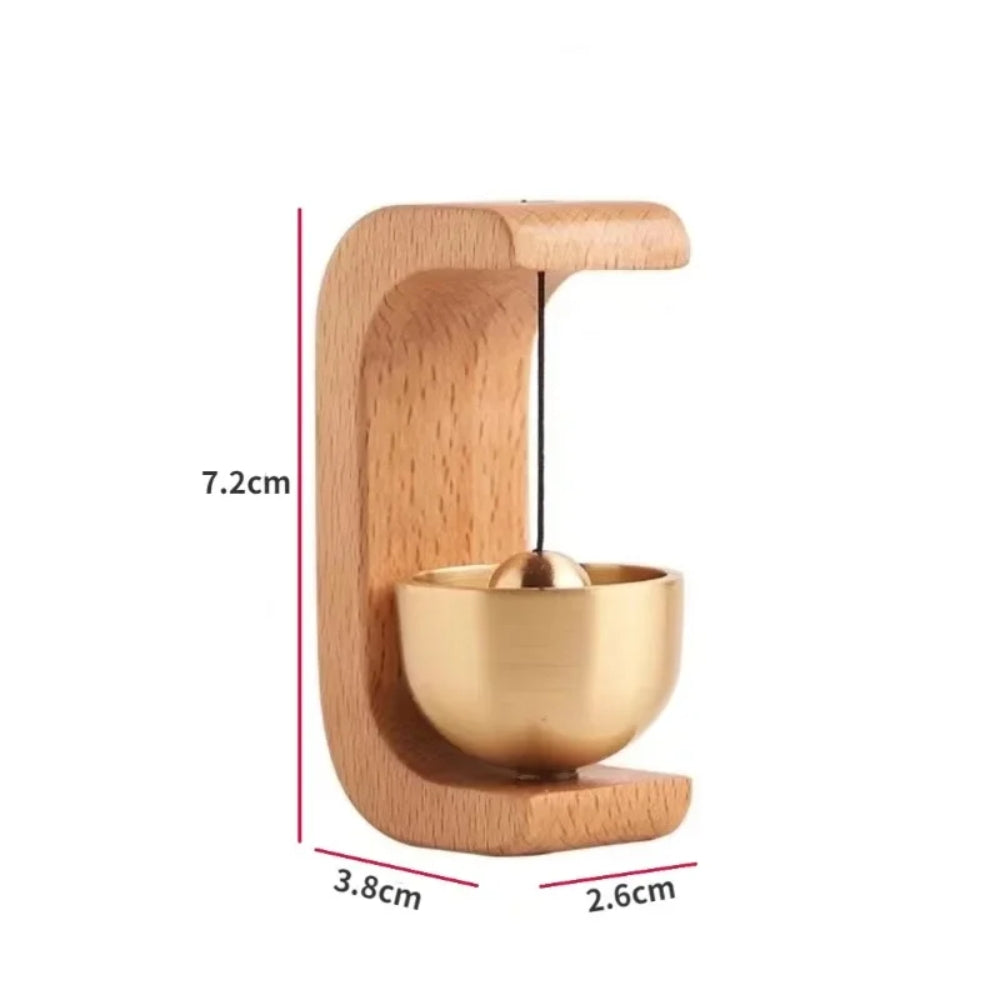 Japanese Wooden Wind Chimes Wireless Doorbell Entrance Door Bell