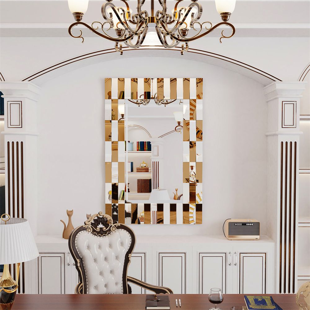 Stylish and Functional Beveled Glass Full-length Mirror