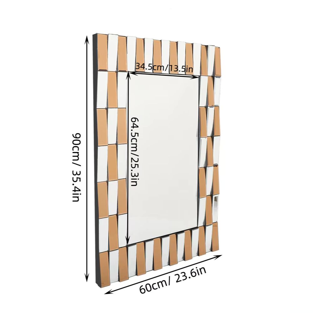 Stylish and Functional Beveled Glass Full-length Mirror