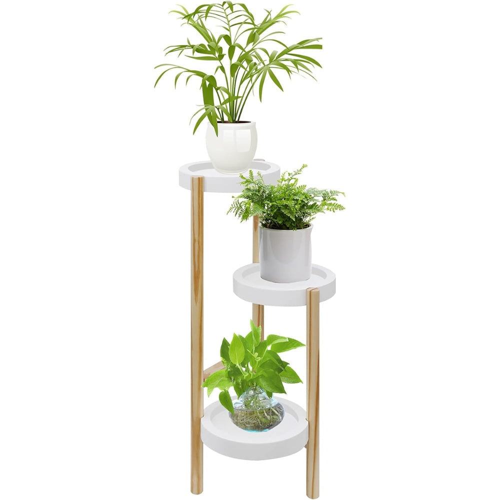 3 Tier Corner Plant Stand Tall Indoor Plant Holders Plant Display Rack for Home Garden