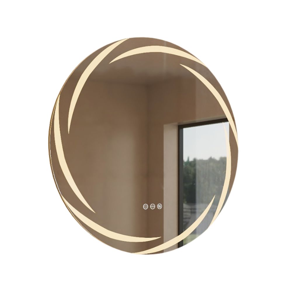 Backlit LED Bathroom Wall Mirror with Defogger