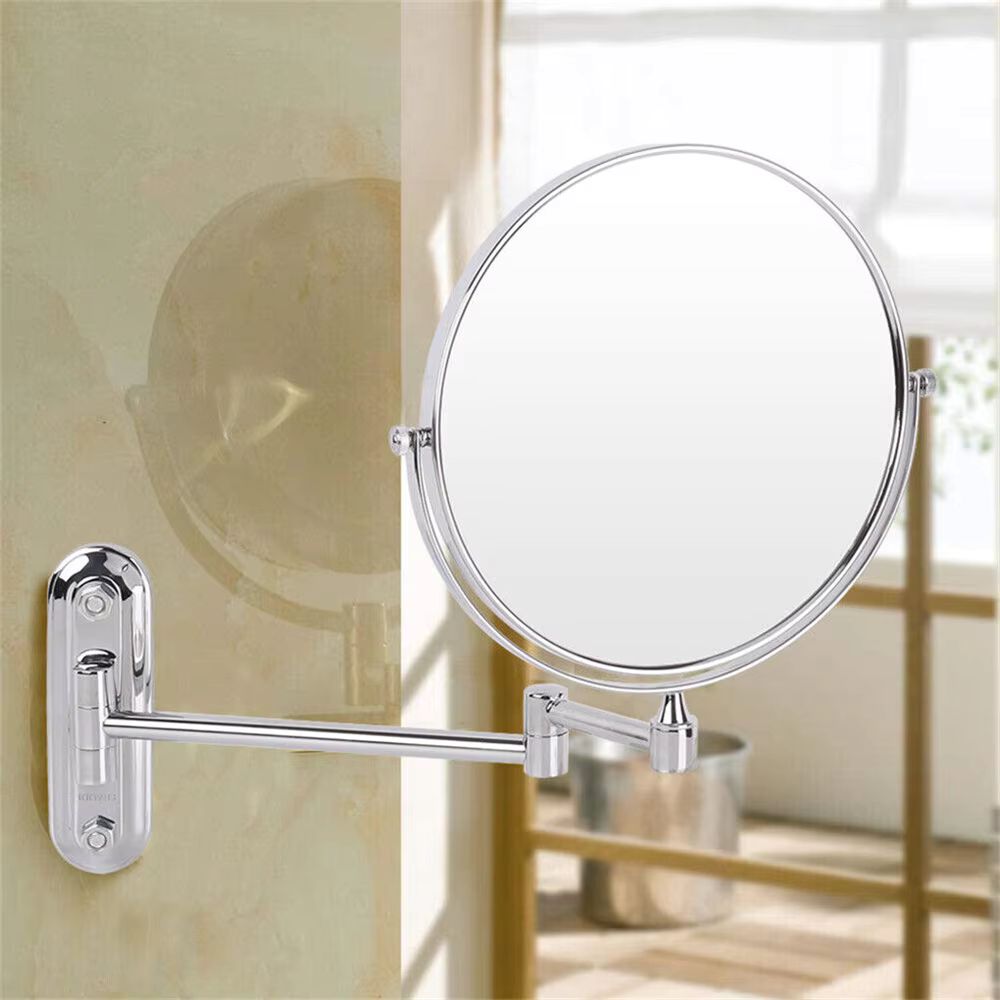 Double-Sided 5X/10X Magnifying Bathroom Mirror