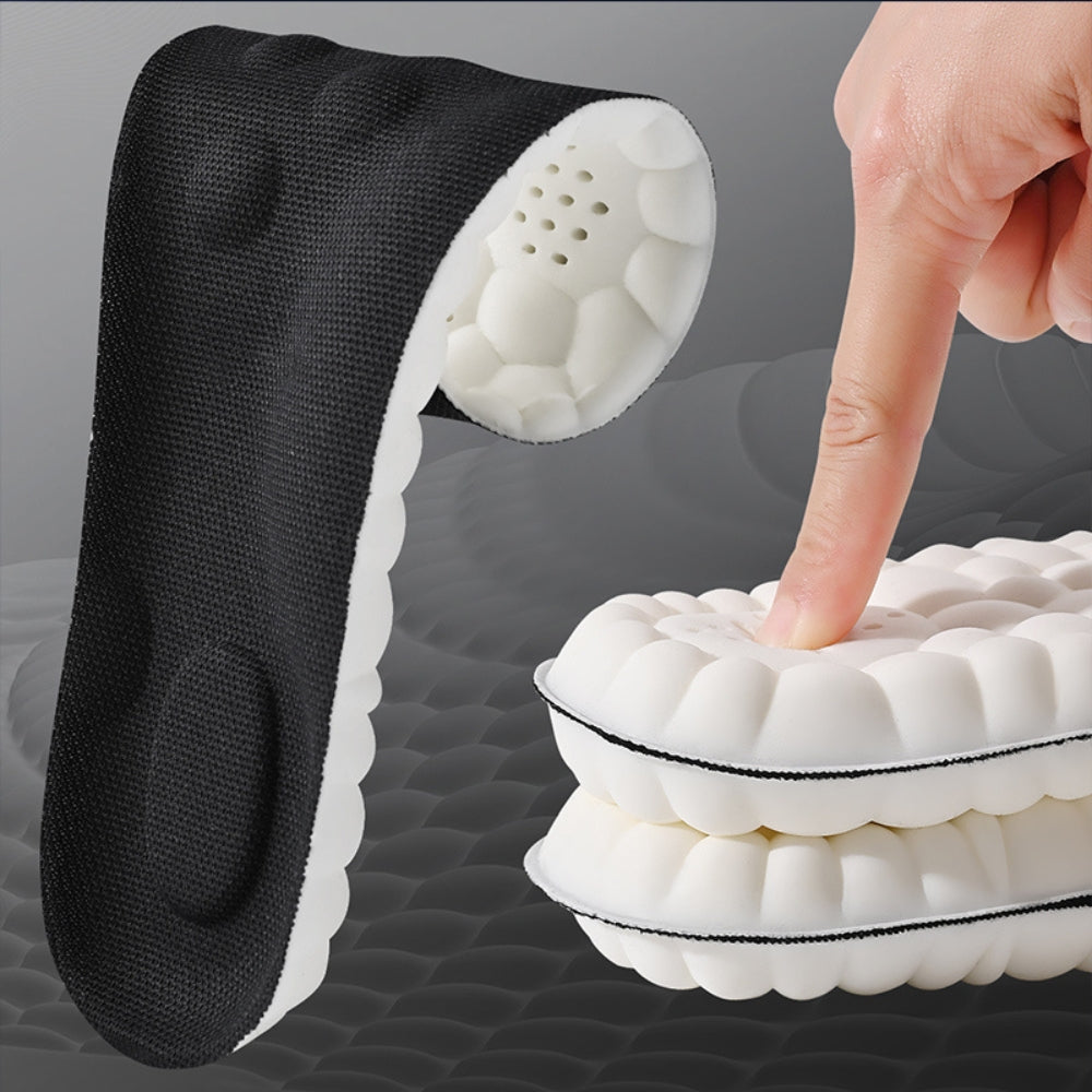 High Elasticity Latex Sport Insoles Soft Shoe Pads Orthotic Insoles
