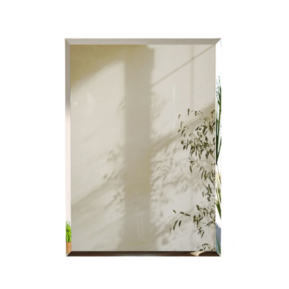 Rectangular Bathroom Mirror Shatter-proof Minimalist Design