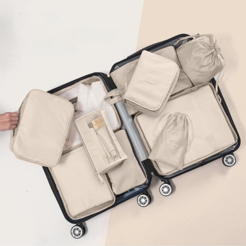 10 Piece Suitcase Organizer Waterproof Packing Cubes Multifunctional Travel Packing Cubes