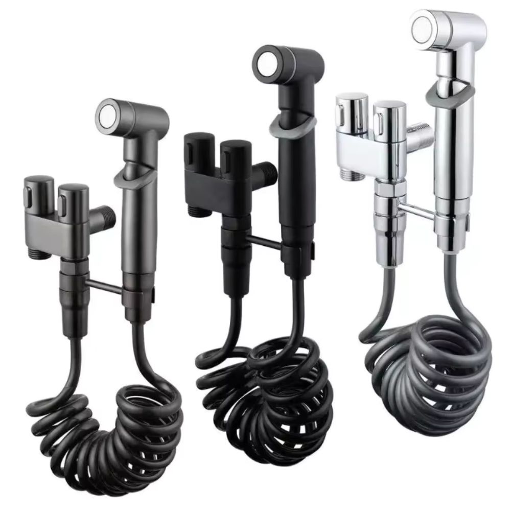 Handheld Bidet Sprayer Set with Angle Valve
