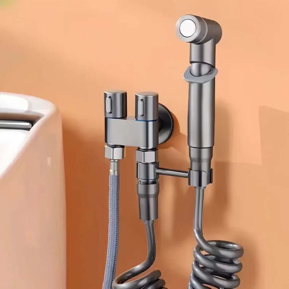 Handheld Bidet Sprayer Set with Angle Valve