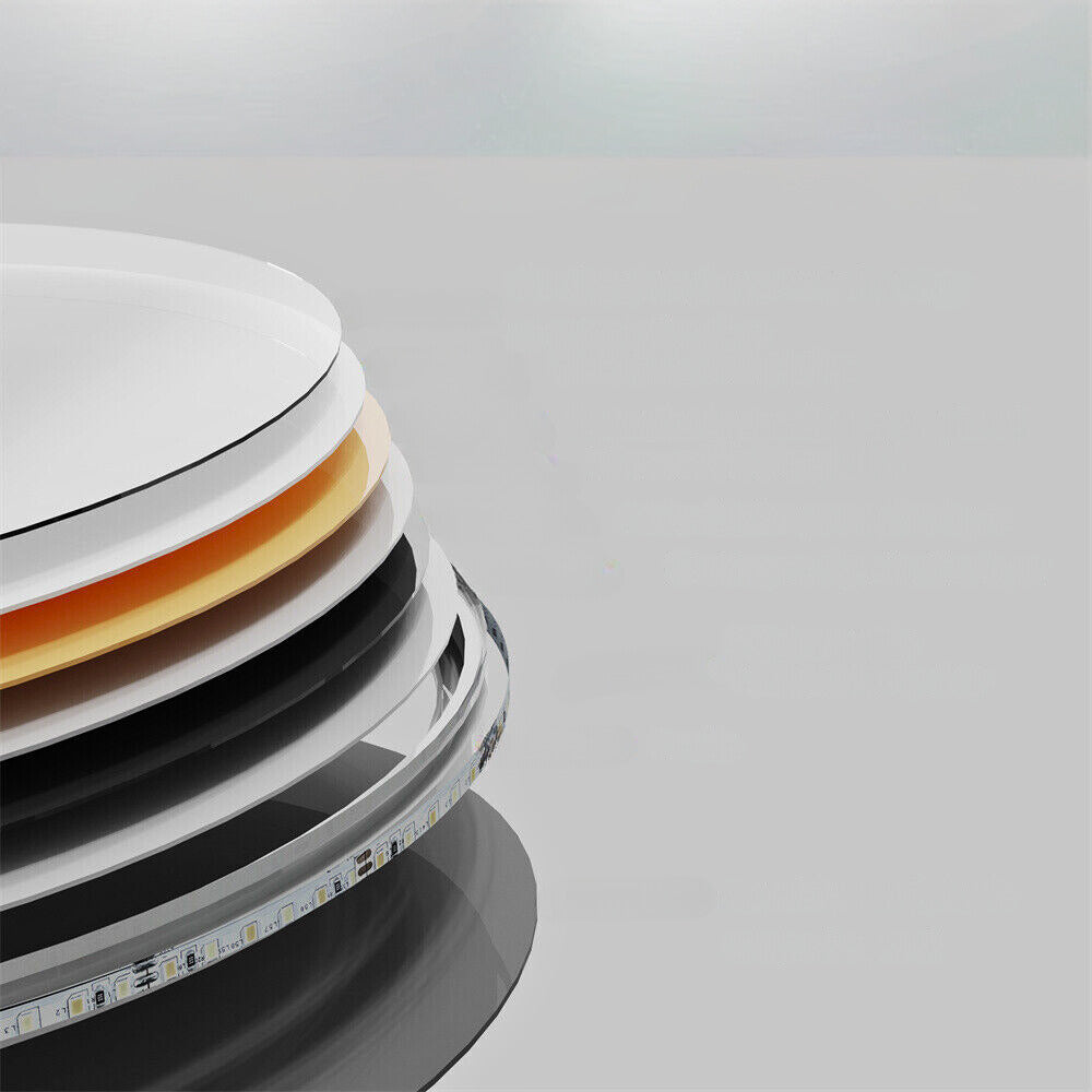 LED Backlit Bathroom Mirror - Touch Sensor, 3 Color Dimmable, Defog Function