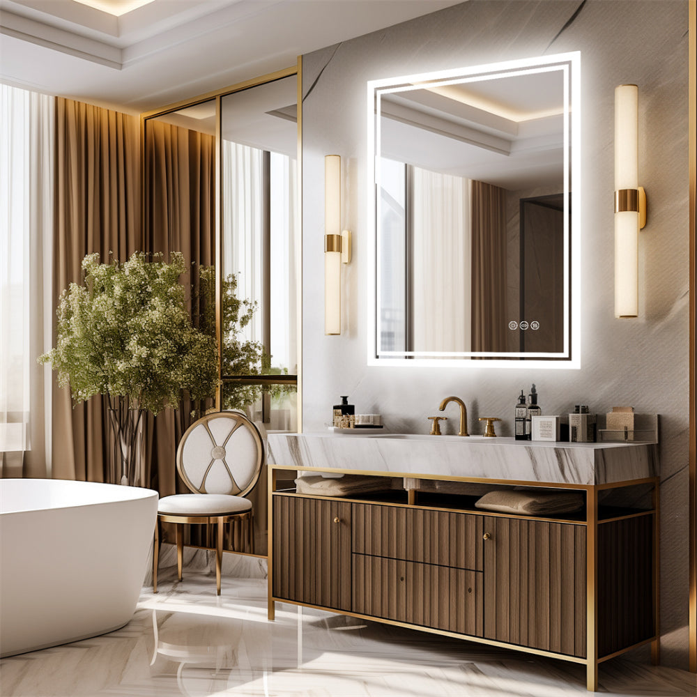 28x36 Backlit Bathroom Mirror