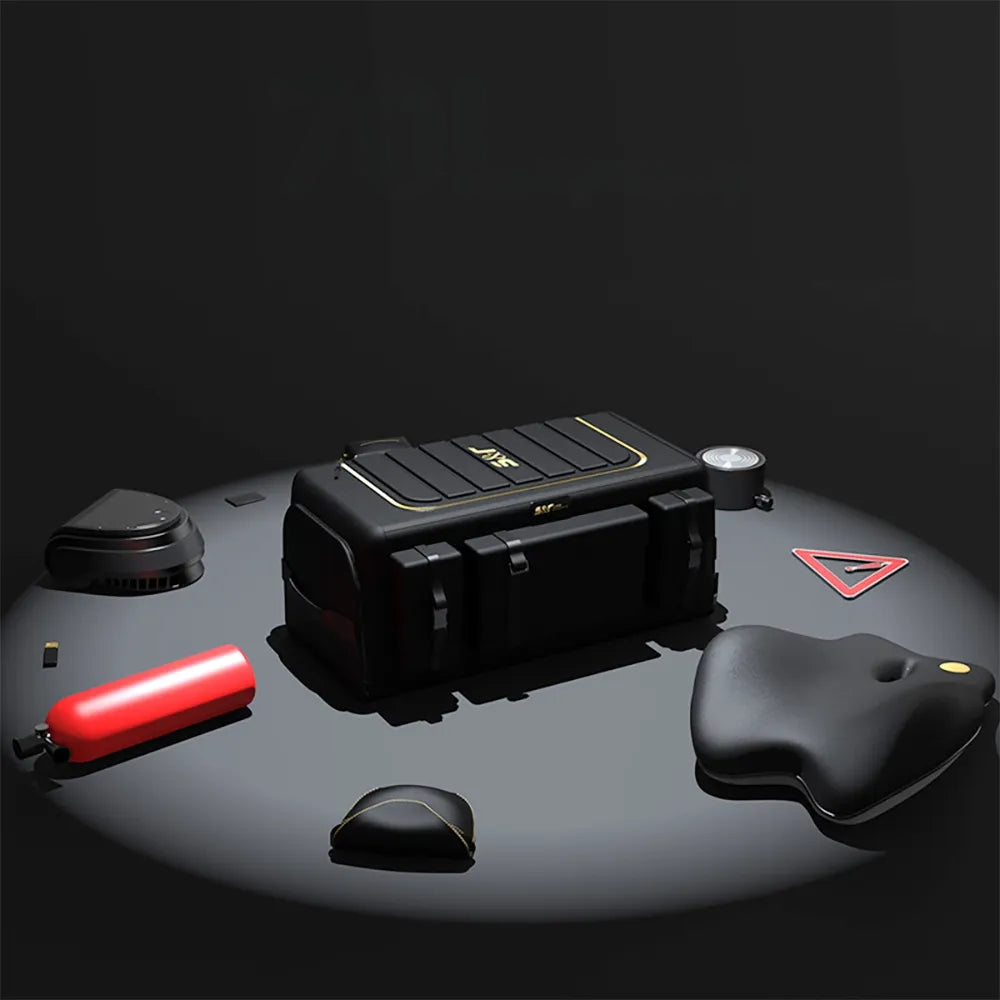 Car Trunk Storage Organizer With Lid Universal Car Trunk Storage Box