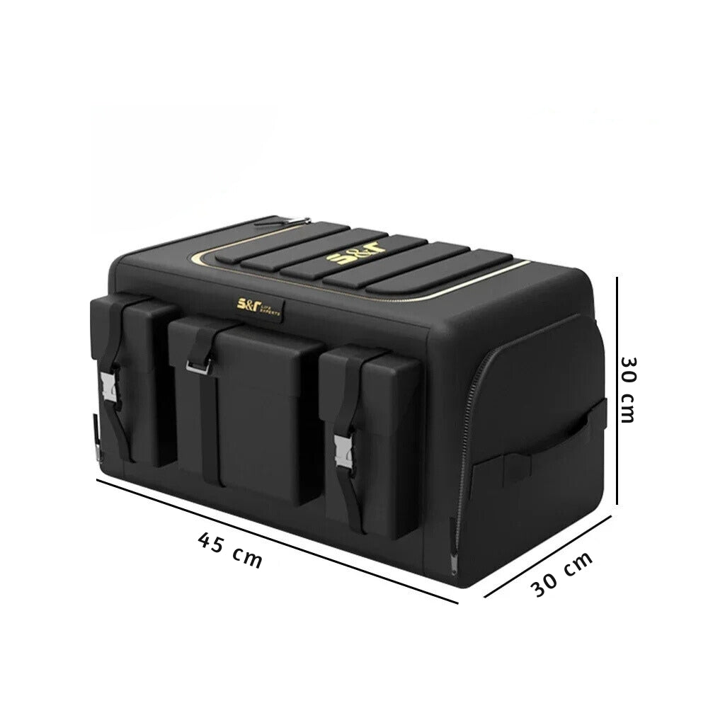 Car Trunk Storage Organizer With Lid Universal Car Trunk Storage Box