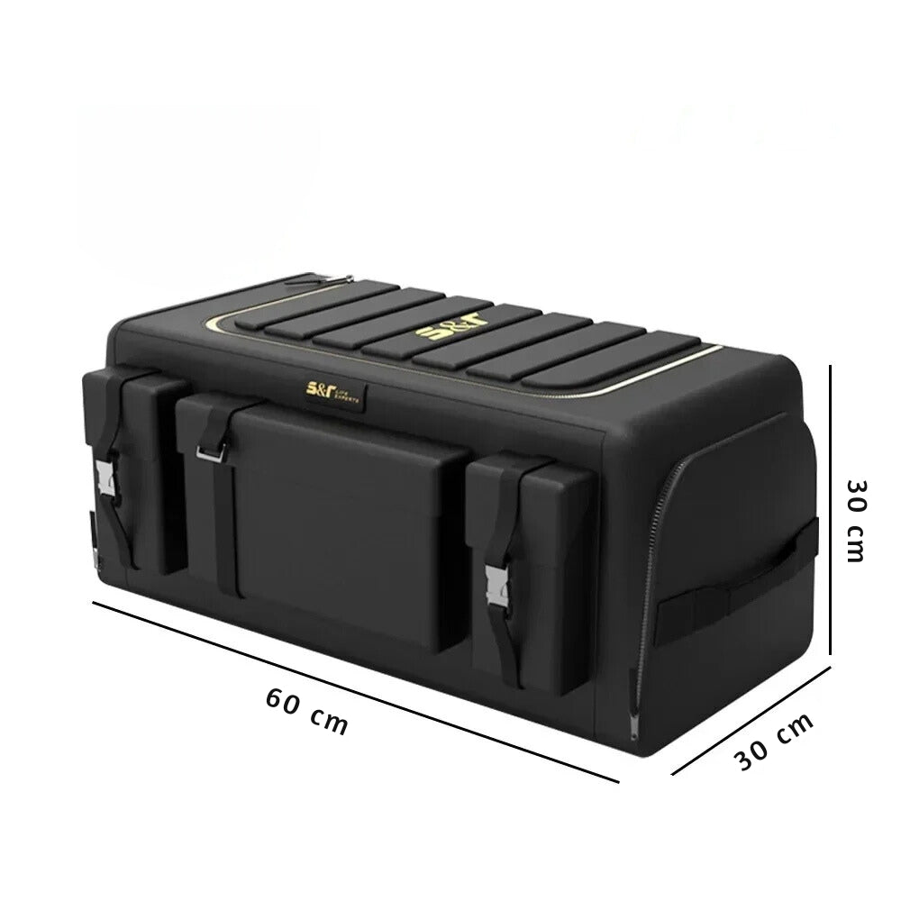 Car Trunk Storage Organizer With Lid Universal Car Trunk Storage Box