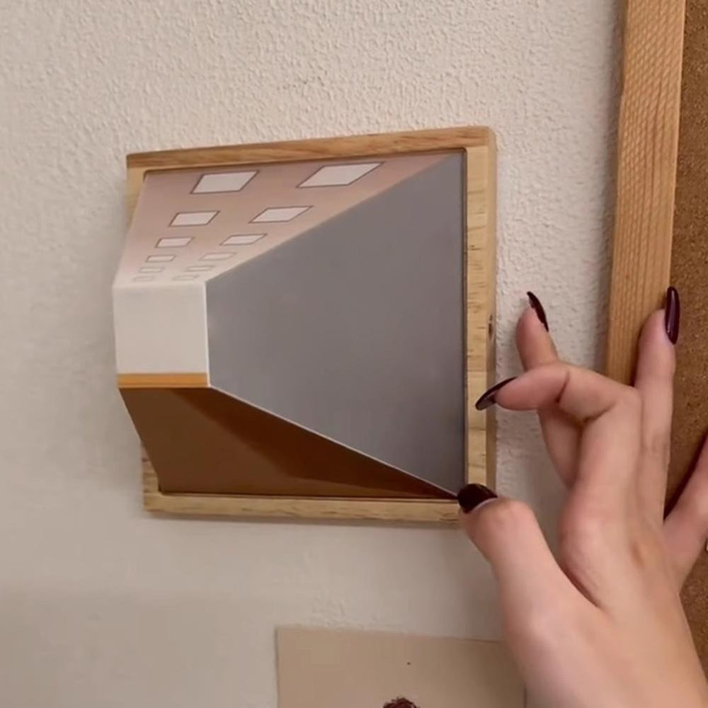 Modern LED Wall Lamp For Bedroom Living Hall Room 3D Wall Lamp