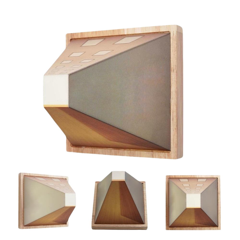Modern LED Wall Lamp For Bedroom Living Hall Room 3D Wall Lamp