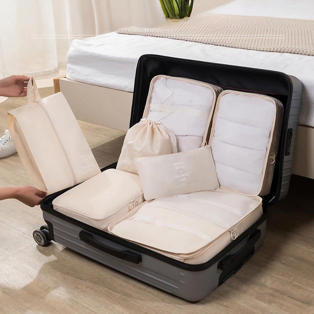 10 Piece Suitcase Organizer Waterproof Packing Cubes Multifunctional Travel Packing Cubes