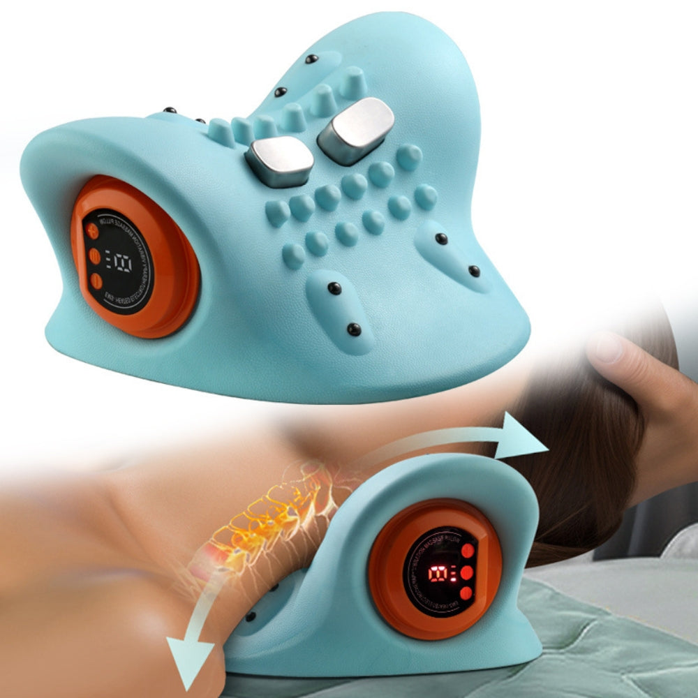 Cervical Massager Portable Neck and Head Acupoint Massage Pillow