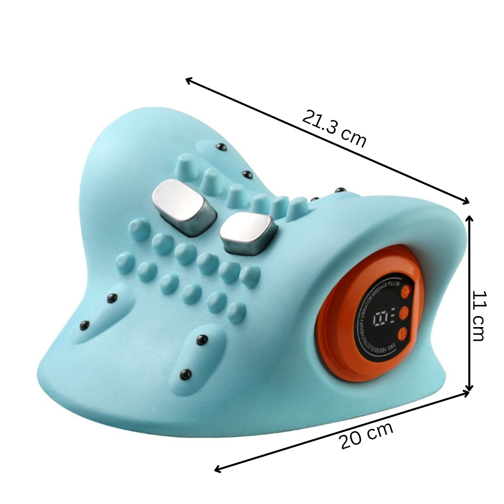 Cervical Massager Portable Neck and Head Acupoint Massage Pillow