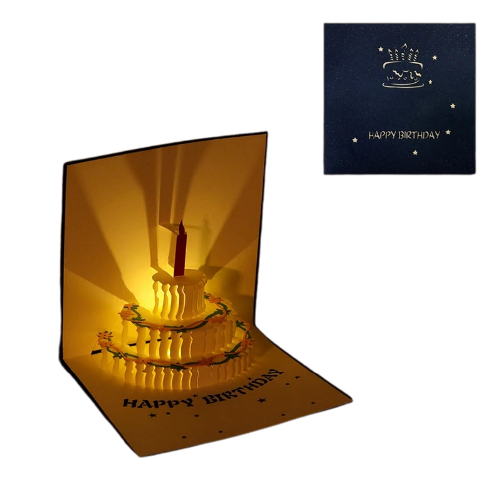 3D Light Music Birthday Card Creative Greeting Card_12