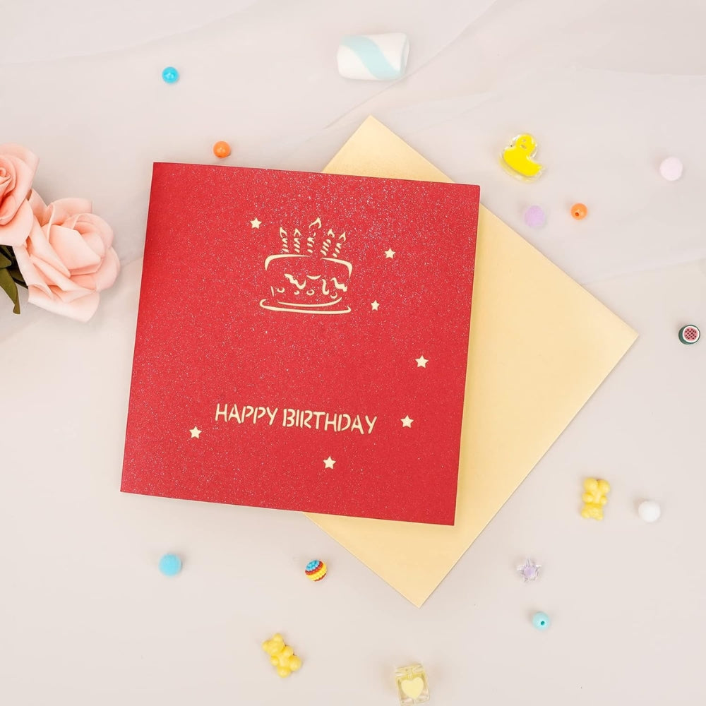 3D Light Music Birthday Card Creative Greeting Card_2