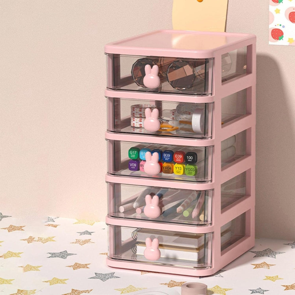 Countertop Storage Box Makeup Storage Container Desktop Drawer Type