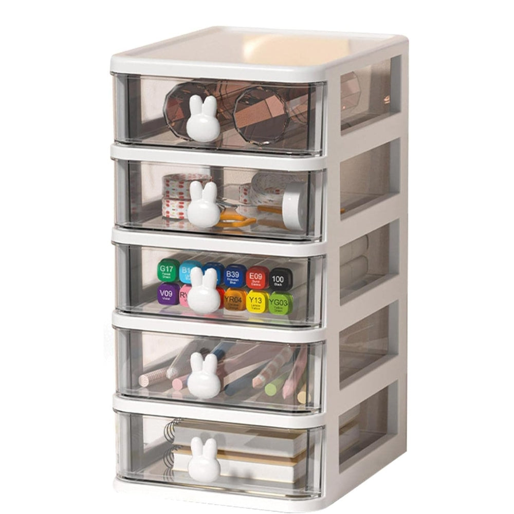Countertop Storage Box Makeup Storage Container Desktop Drawer Type
