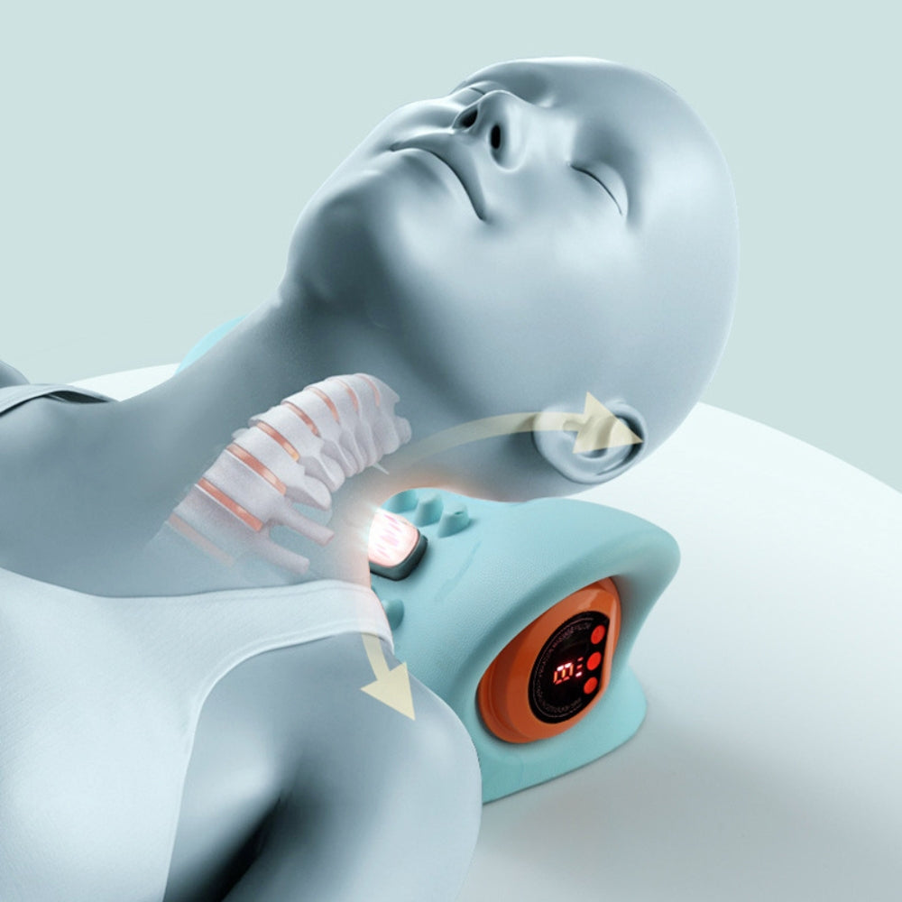 Cervical Massager Portable Neck and Head Acupoint Massage Pillow