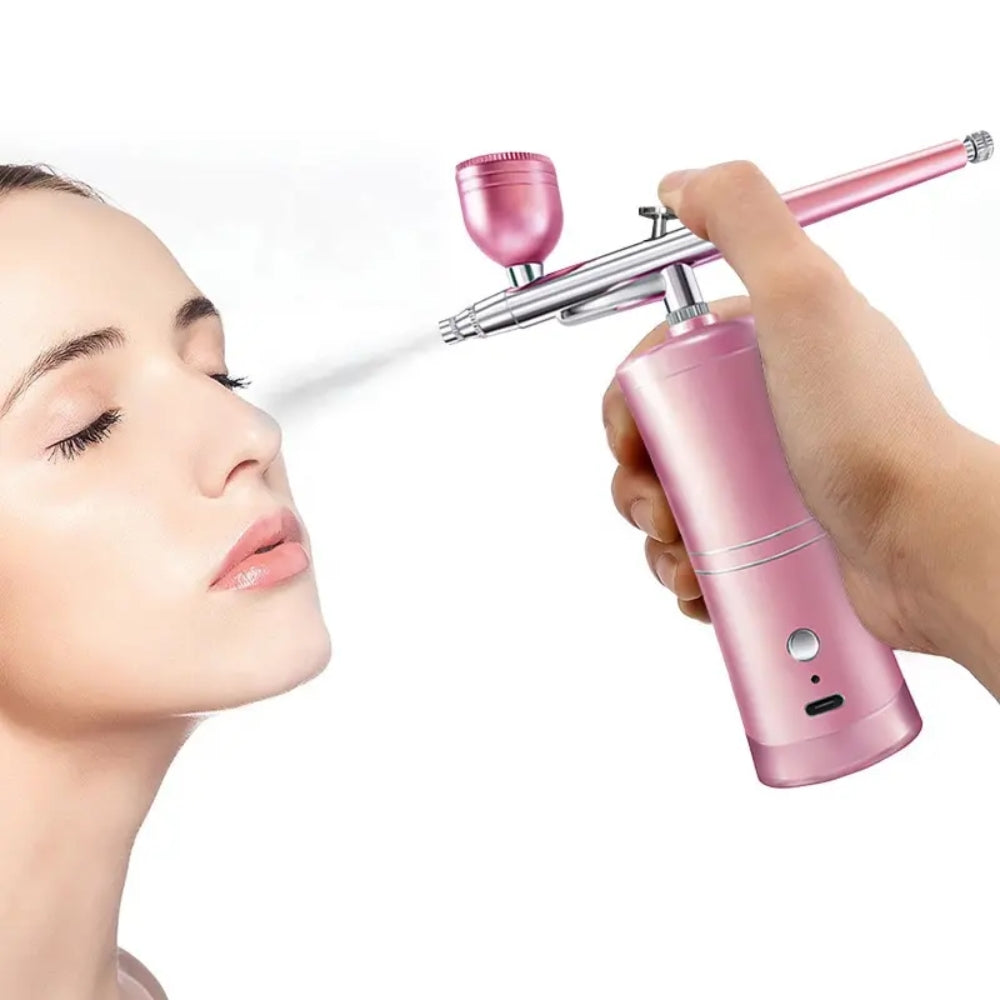 Airbrush Nail Art Paint Spray with Compressor Air Brush Gun Mist Sprayer