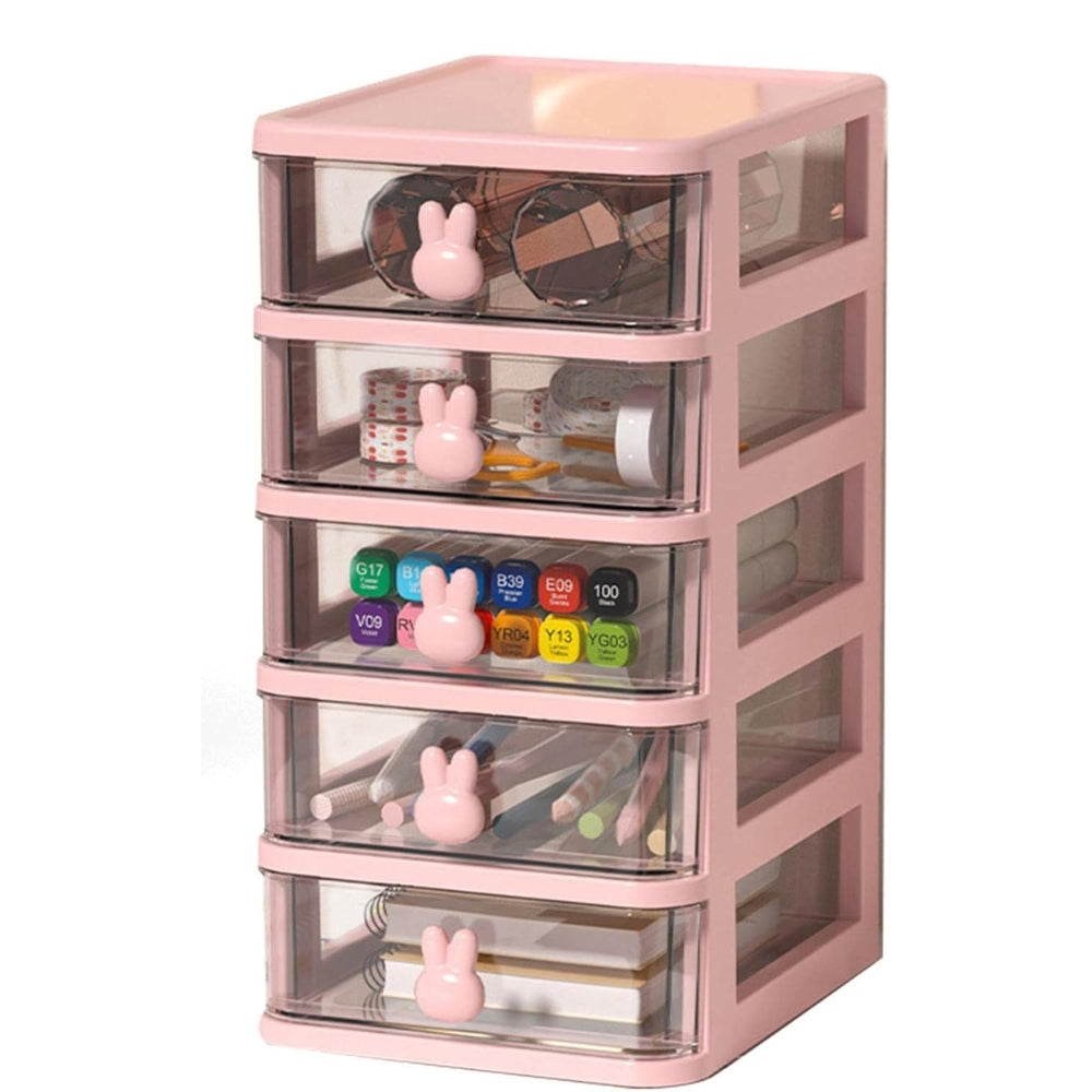 Countertop Storage Box Makeup Storage Container Desktop Drawer Type