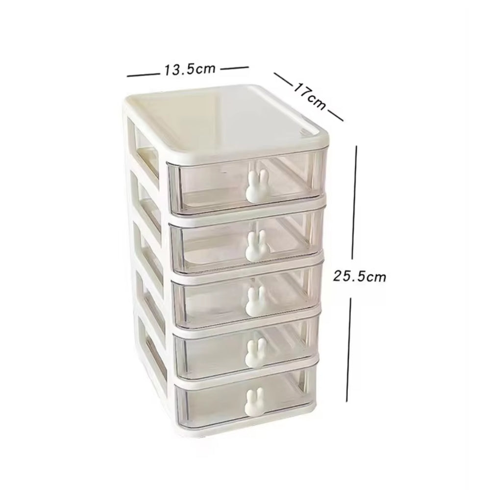 Countertop Storage Box Makeup Storage Container Desktop Drawer Type