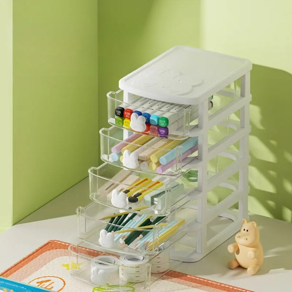 Countertop Storage Box Makeup Storage Container Desktop Drawer Type