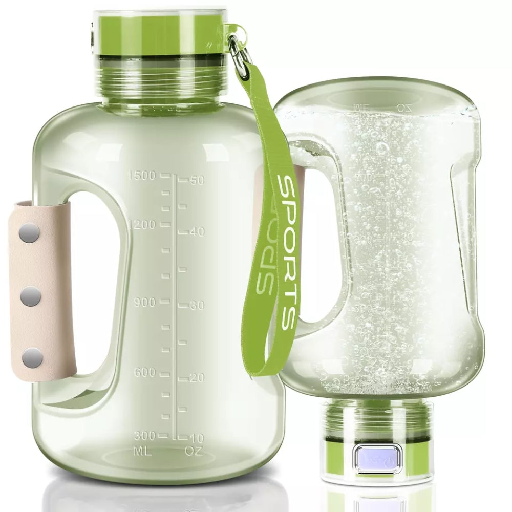 Hydrogen Water Bottle 1.5L Hydrogen Rich Portable Hydrogen Water