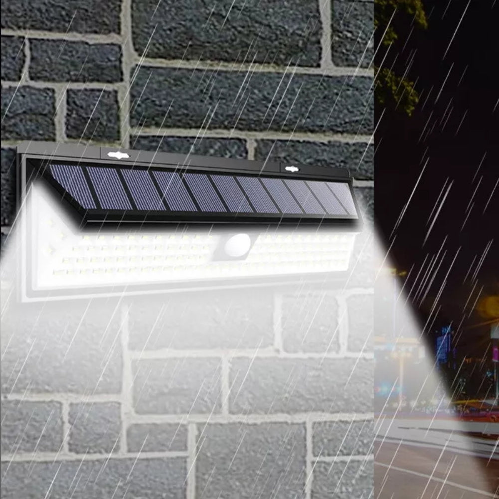118 LED Solar Motion Sensor Light Outdoor Garden Security Wall Lamp Floodlight