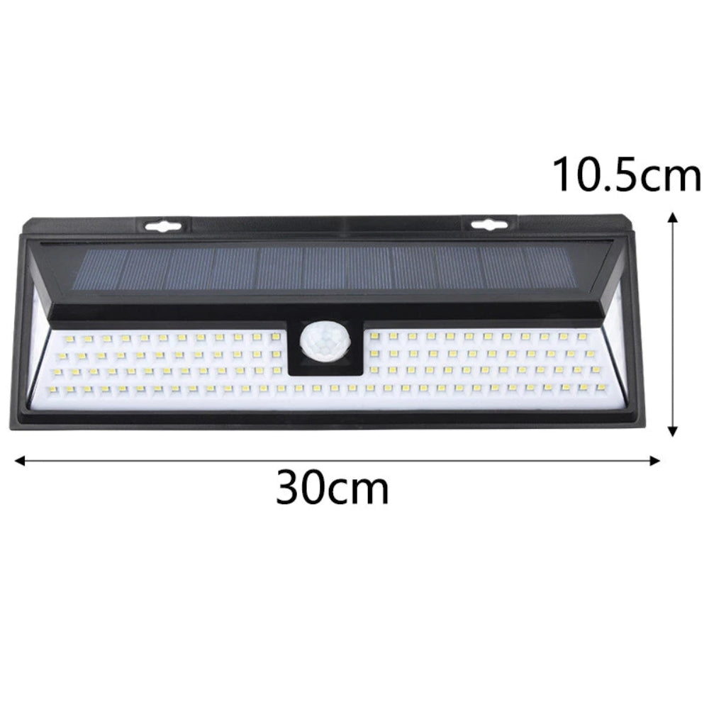 118 LED Solar Motion Sensor Light Outdoor Garden Security Wall Lamp Floodlight