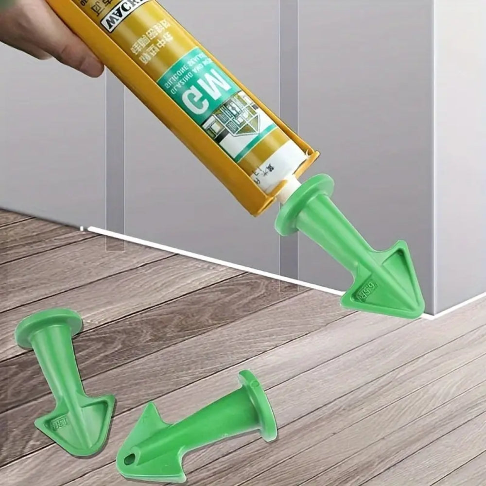 Caulking Finisher Caulk Nozzle Applicator Sealant Finishing Scraper Tools