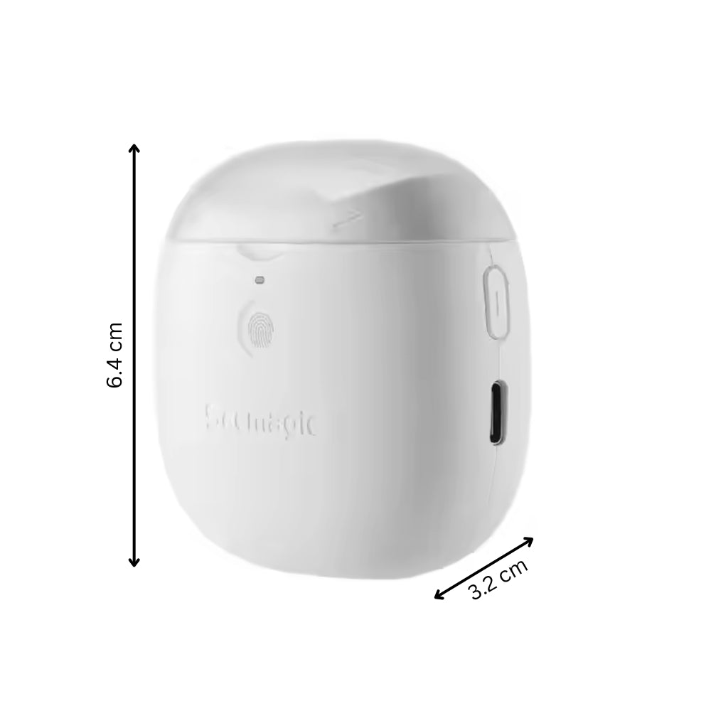 Electric Automatic Nail Clipper Pro with Touch Start Infrared Protection LED Light