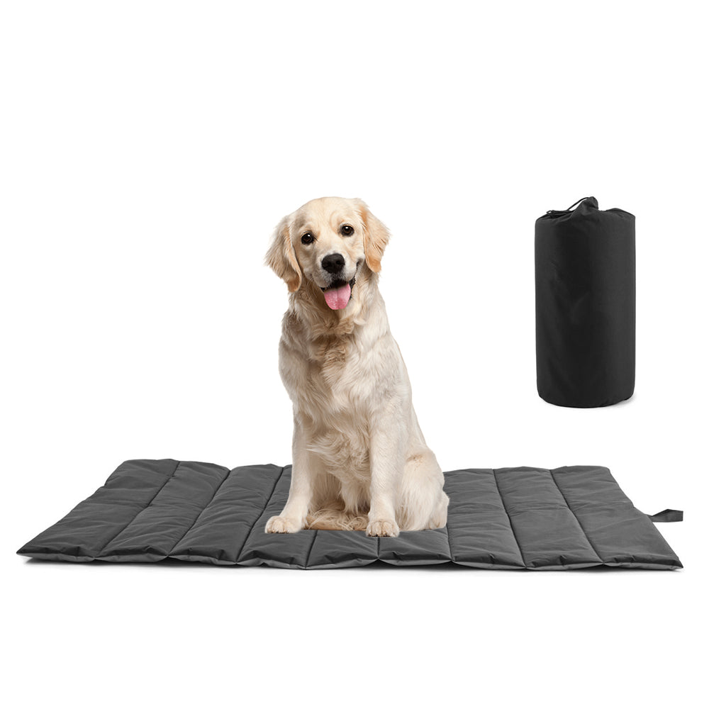 PETSWOL Waterproof & Portable Outdoor Dog Bed - Large Size 105x65cm
