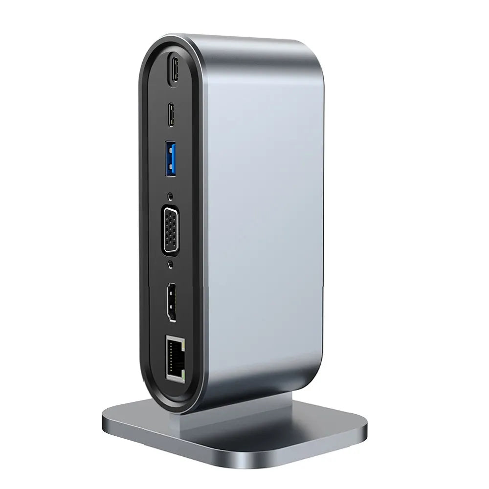 12 in 1 Docking Station Compatible Adapter