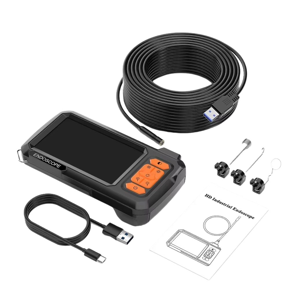 4.3" Screen Industrial Endoscope 1080P HD Borescope
